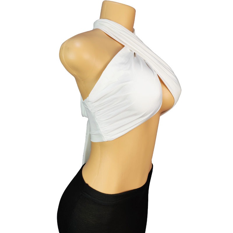 Spring New Women's T-shirt Wom - Strapless Bra Backless ulasan dan harga