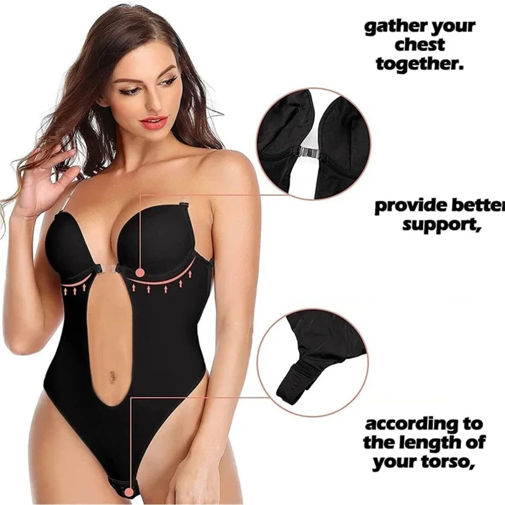 1Pcs Women Strapless Bodysuit  - Shapewear Bodysuit Firm ulasan dan harga