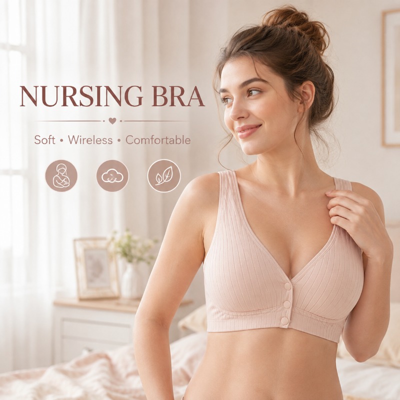 Women's Nursing Bra Maternity  - Nursing Bra Sleep ulasan dan harga
