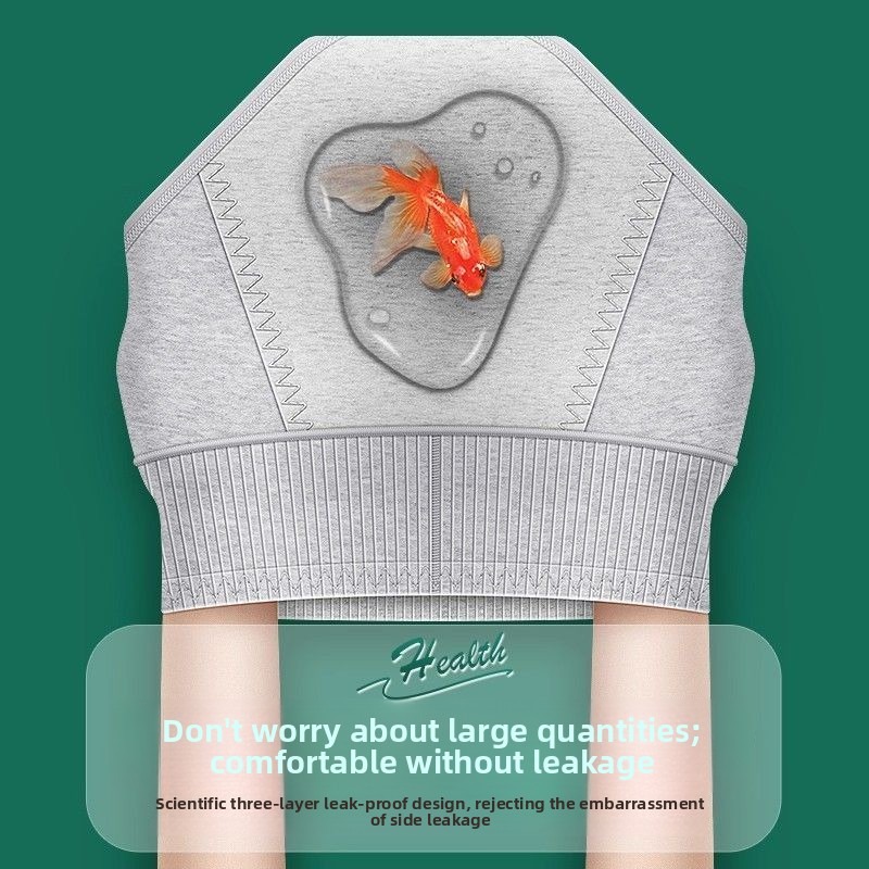 2pcsWomen High Waist Period Un - Period Panty Absorbent ulasan dan harga