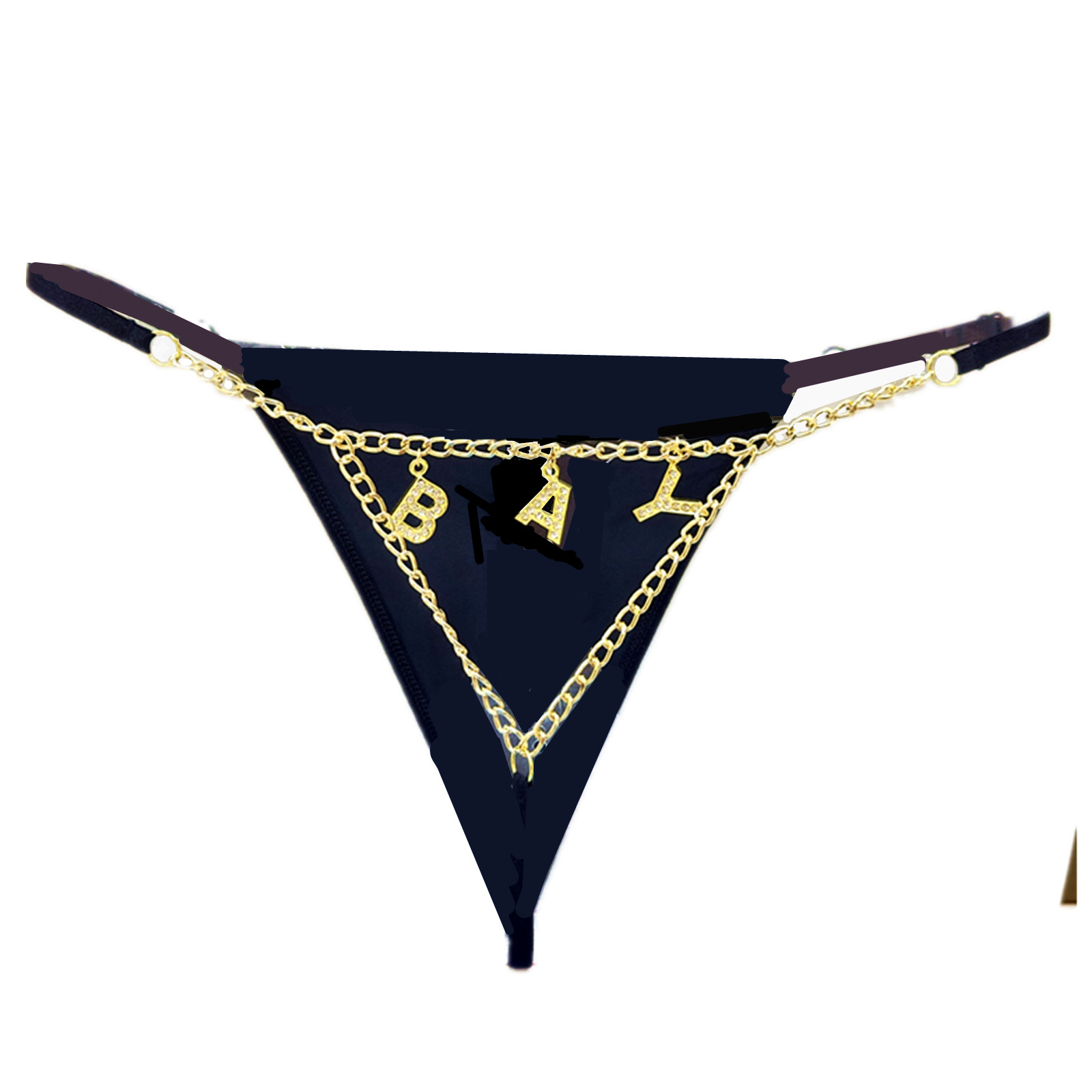 Customized Bling Crystal Lette - Thong Bikini Women ulasan dan harga