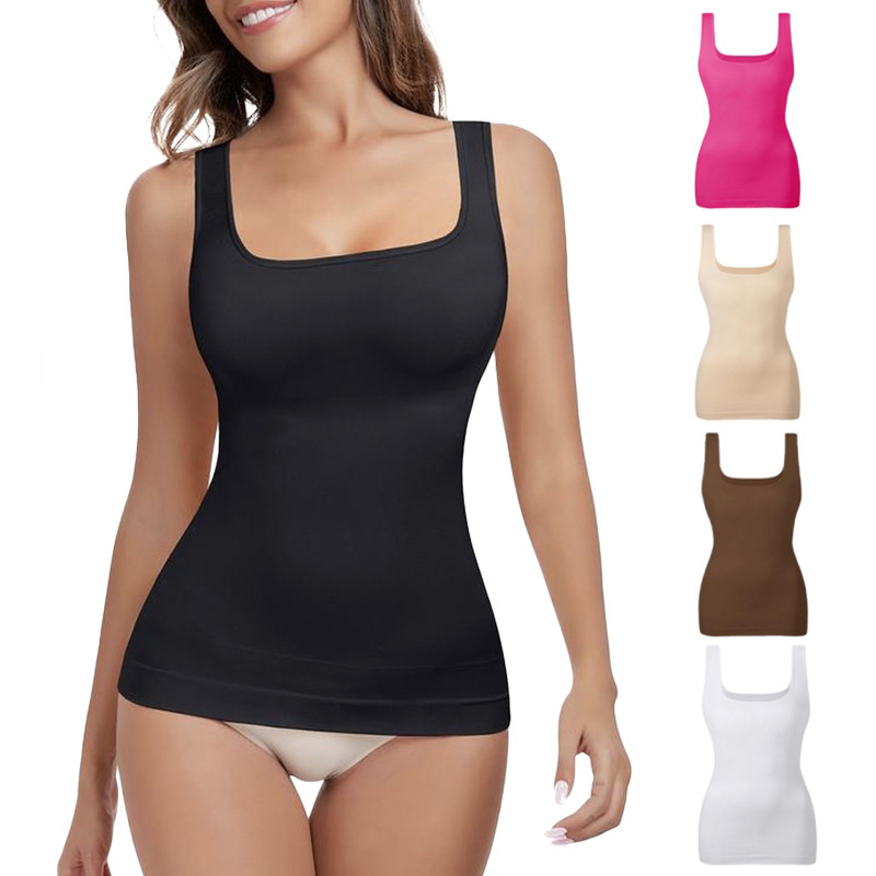 Women Seamless Square Neck Com - Shapewear Bodysuit Firm ulasan dan harga